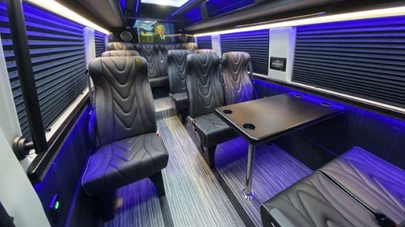 18 passenger sprinter van interior springfield