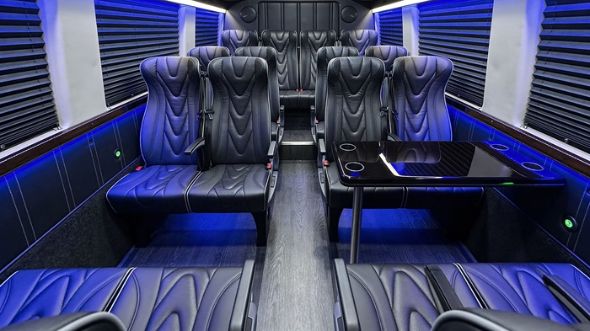 springfield 20 passenger sprinter van interior