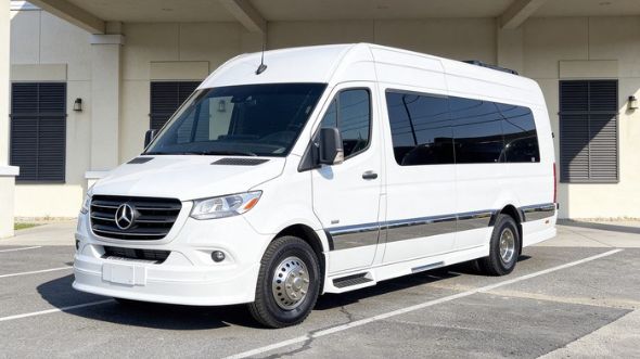 springfield wedding sprinter van rental