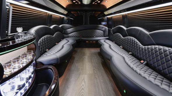 sprinter limousine inside springfield
